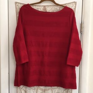 St. John’s Bay Red 1X Comfy Shirt!